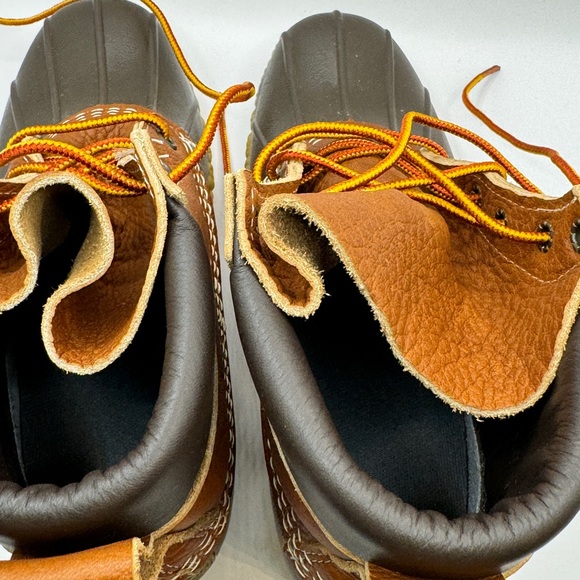 New Bean Boots The Original LL Bean Boot Tan/Black Size 7 Narrow MSRP $140 - Picture 6 of 10
